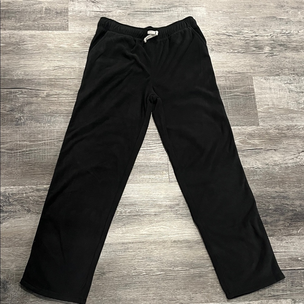 Carter's Black Fleece Pants boys 14/14A - Picture 2 of 5